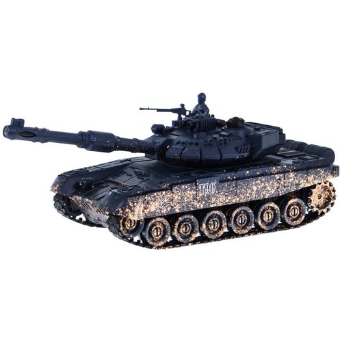 Tenk T-90 na daljinsko upravljanje crna kamuflaža 1:28 slika 3