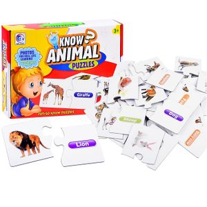 Edukativne puzzle Engleski jezik – Animals