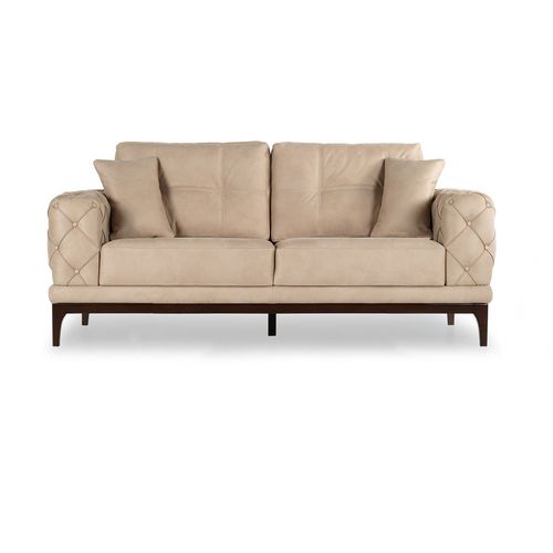 Lale - Cream Cream 2-Seat Sofa slika 1