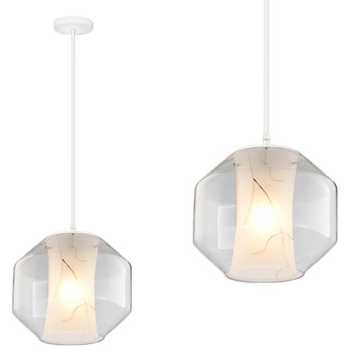 TOOLIGHT VISEĆA STROPNA SVJETILKA WHITE MARBLE APP908-1CP slika 6