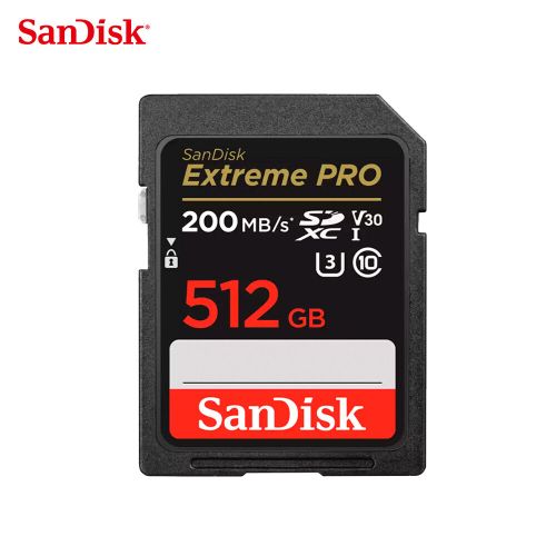 SanDisk SDXC 512GB Extreme Pro 200MB/s V30 UHS-I Class10 U3 V30 slika 1