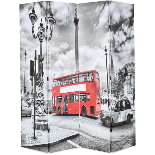Sklopiva sobna pregrada 160 x 170 cm slika londonskog autobusa slika 1