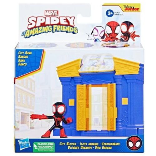 Spiderman City Blocks Set Sa Figurom Asst slika 1