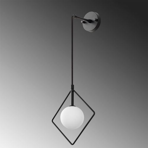 Geometri - 11120 Black
White Wall Lamp slika 3