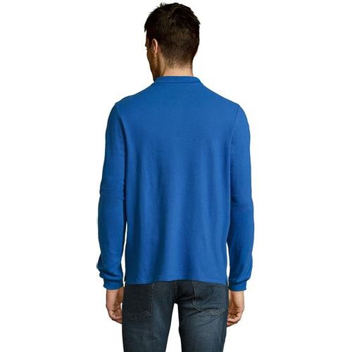 WINTER II muška polo majica sa dugim rukavima - Royal plava, S  slika 4