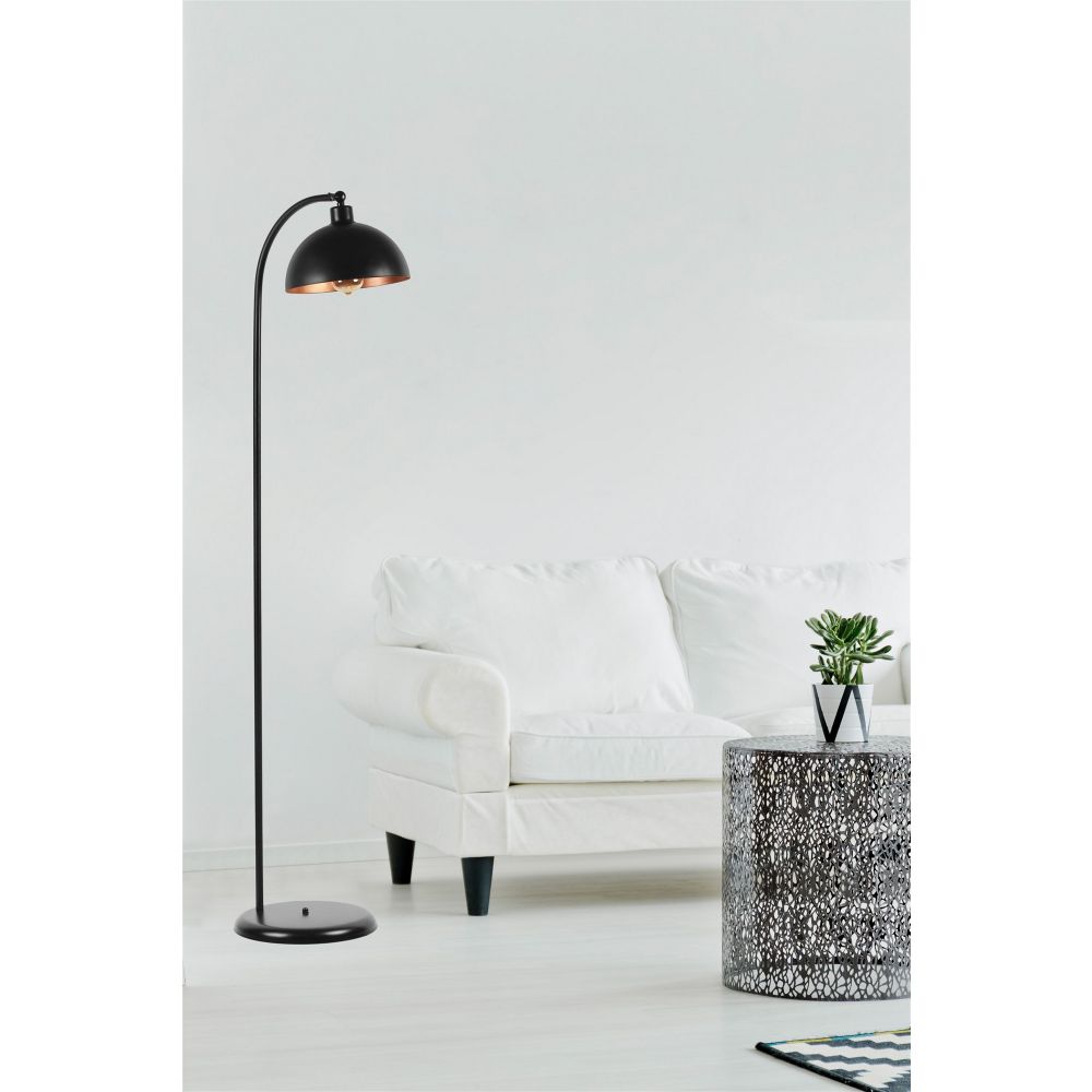 Azra Siyah Retro Lampadar slika 1