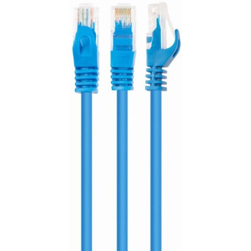 PP6U-3M/B Gembird Mrezni kabl, CAT6 UTP Patch cord 3m blue slika 1