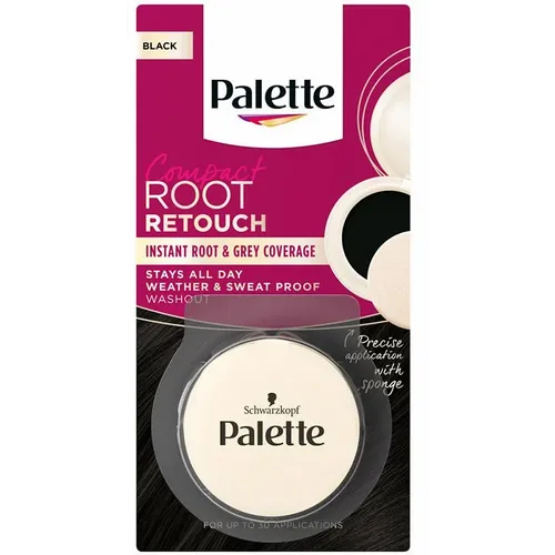 Palette Root Retouch Puder farba za kosu Crna  slika 1