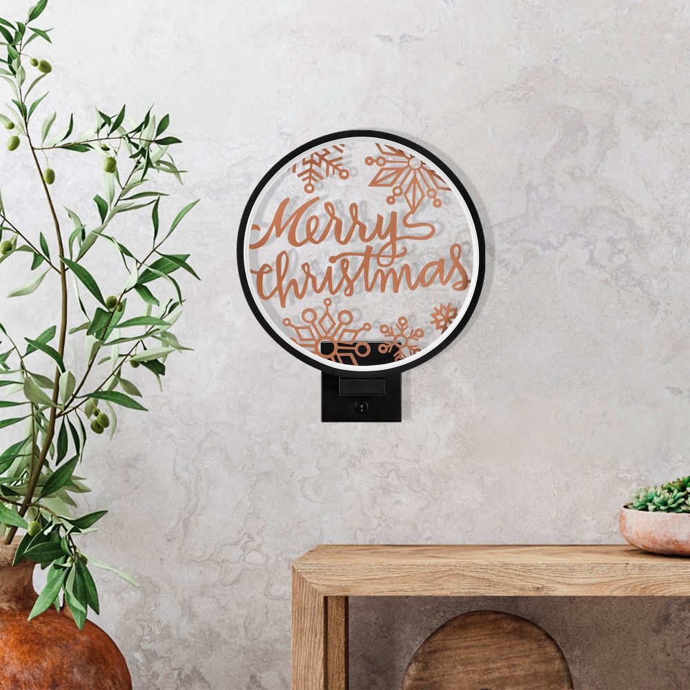 Zidna lampa XMAS21 Black Copper slika 3