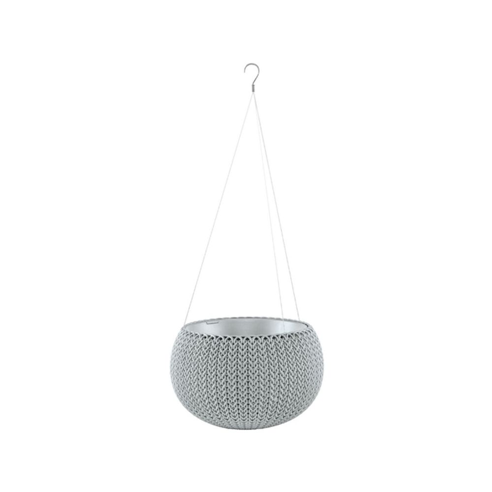 Keter saksija viseca siva 36x36x22cm COZY KETE slika 1