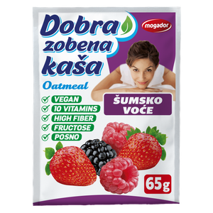 Dobra zobena kaša 65g šumsko voće         