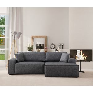 Pırlo Kutni Sofa na Razvlačenje - Tamno Siva