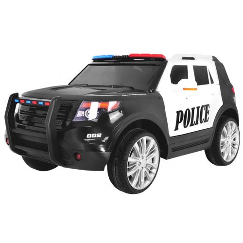 Auto na akumulator SUV Police - crni slika 1