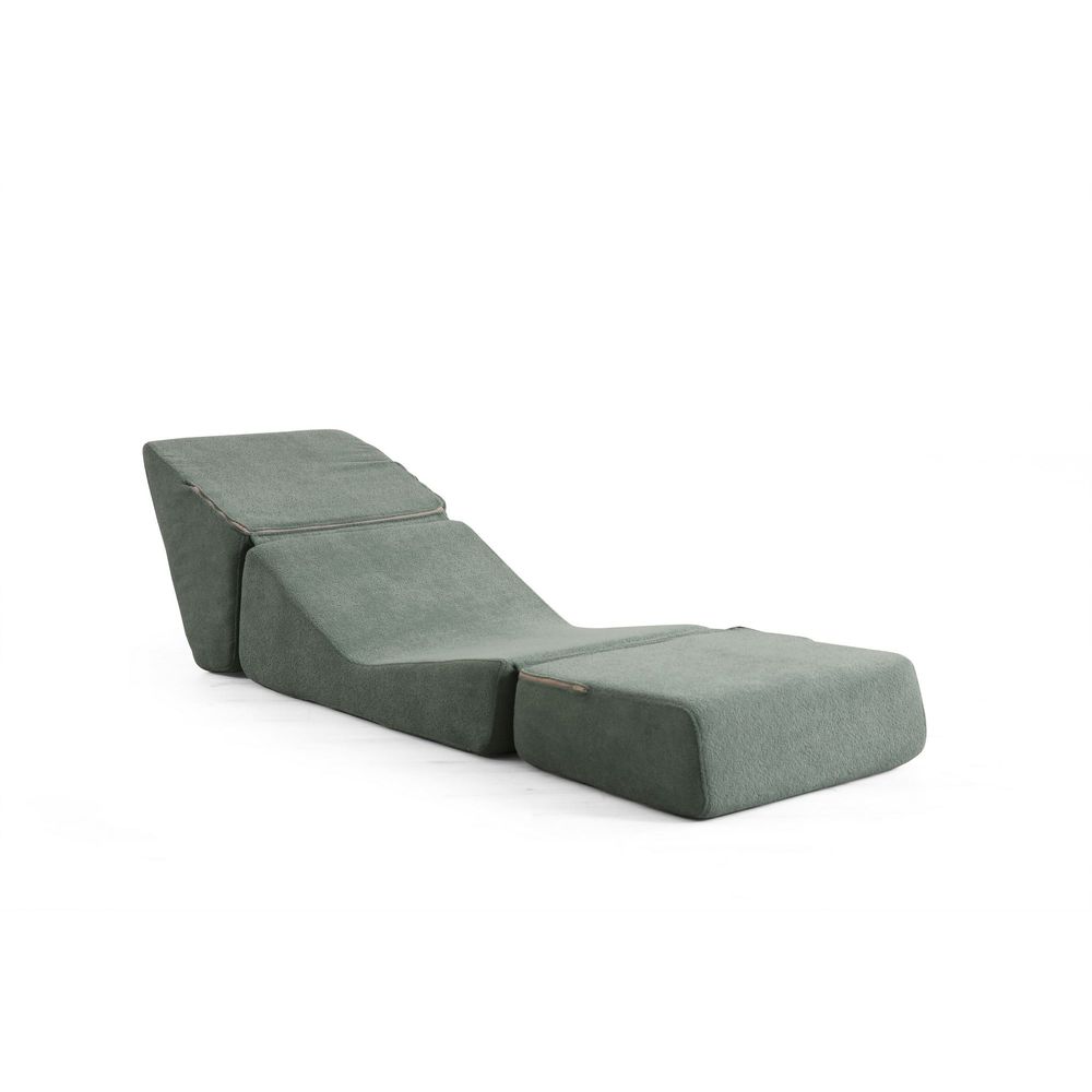 Origami Konvertibilni - Zeleni 1-Sjedalni Sofa-Krevet slika 6