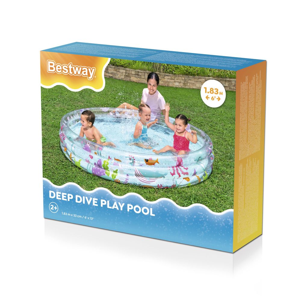 Napuhani bazen Sea World 183 x 33 cm Bestway 51005 slika 7