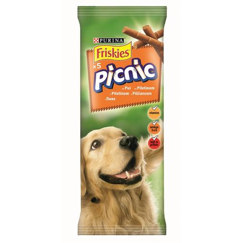 Friskies Picnic Dog Chicken, poslastica za pse s piletinom, 42 g  slika 1