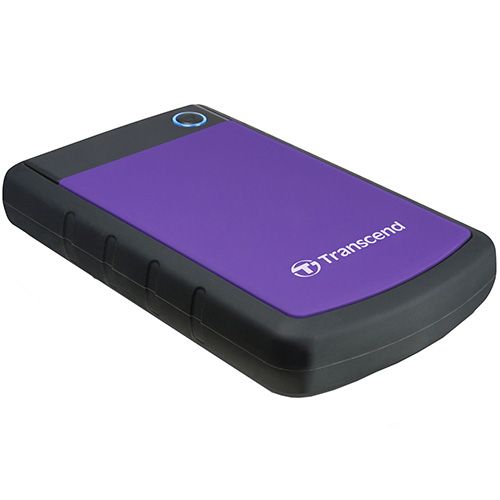 Transcend TS2TSJ25H3P External HDD 2TB, H3P, USB3.0, 2.5", Anti-shock system, Backup software, 284 gr, Black/Purple slika 2