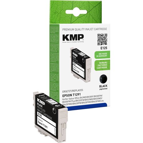 KMP tinta zamijenjen Epson T1291 kompatibilan  crn E125 1617,0001 slika 2