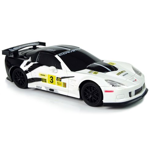 Auto na daljinsko upravljanje1:24 Corvette C6.R - bijeli slika 3