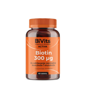 BIVITS BIOTIN 300 ΜG 60 TABLETA
