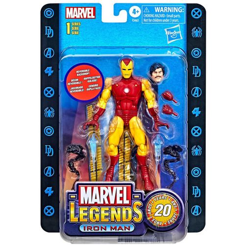 Marvel Legends 20th Anniversary Iron Man figura 15cm slika 1