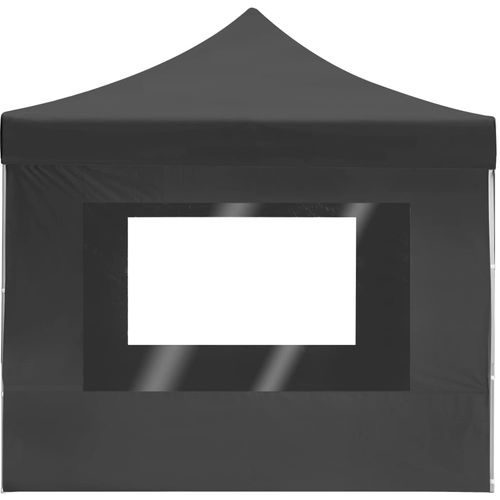 Profesionalni sklopivi šator za zabave 4,5 x 3 m antracit slika 20