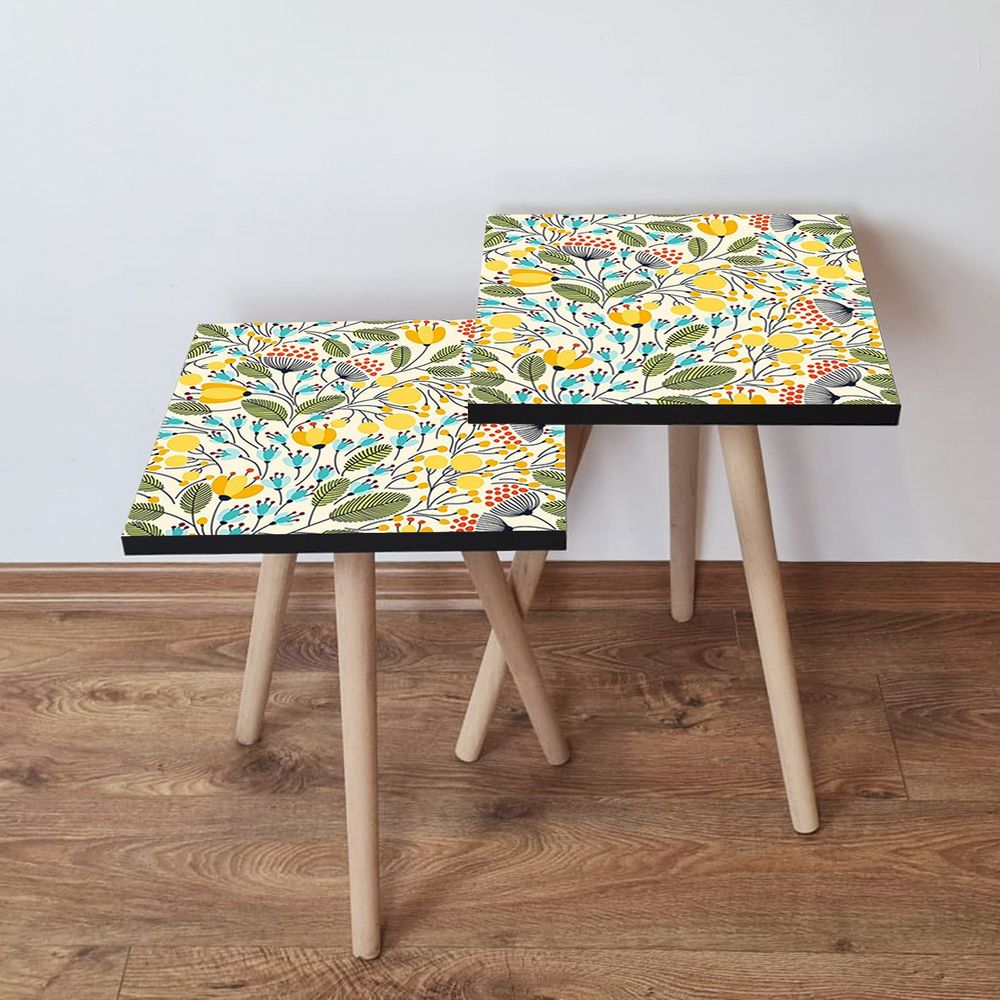 Nesting stolovi 2Shp201 - (2 komada) - boje: više boja slika 1