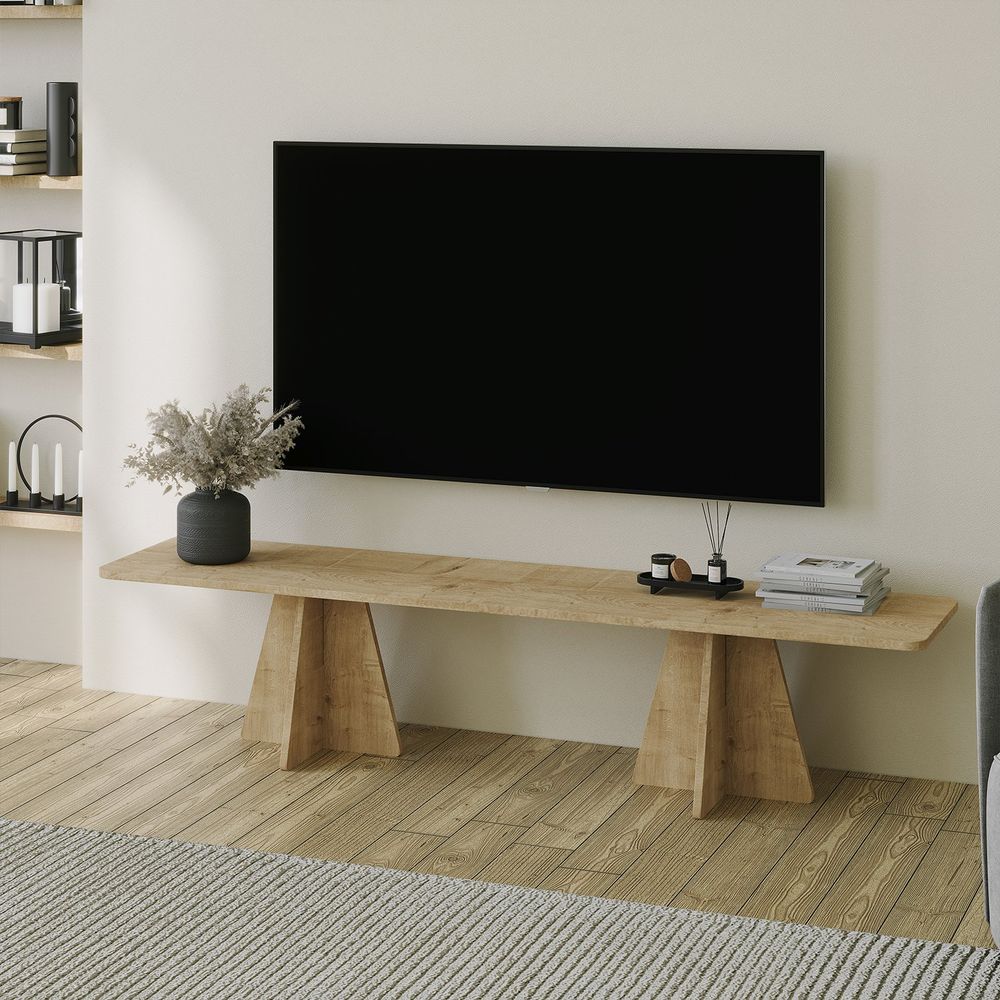 TV Stalak Sapphire Oak iz Mushroom Kolekcije slika 3