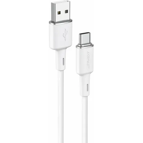 ACEFAST kabel USB A na Type C 3A C2-04 silikonski 120 cm bijeli slika 2