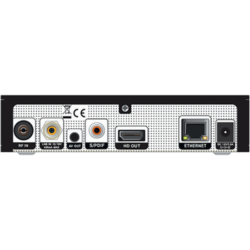Prijemnik combo, DVB-S2X+T2/C, 4K UHD, USB PVR, Ethernet slika 2