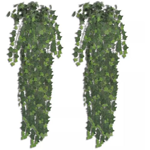 Umjetni grm bršljana, zeleni, 90 cm, 2 kom slika 5