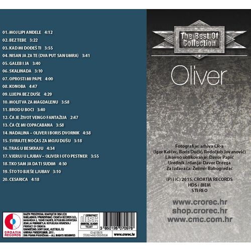 Oliver Dragojević - The Best Of Colection slika 2