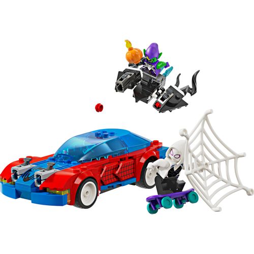 LEGO® SUPER HEROES 76279 Spider-Manov trkaći auto i Venom Green Goblin slika 5