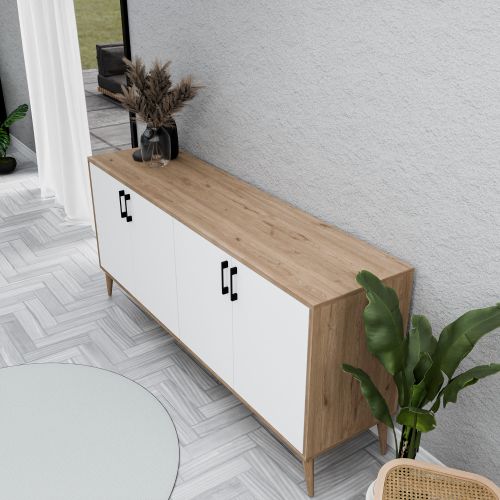 Hera 1676 Oak
White Console slika 4