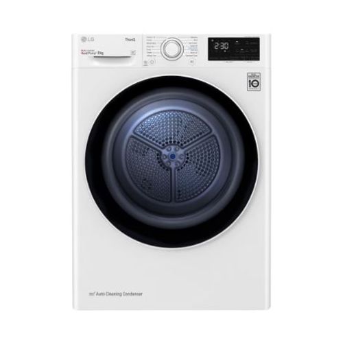 LG RH80V9AV3N Mašina za sušenje veša sa toplotnom pumpom, 8 kg, Eco Hybrid™ DUAL inverter, kondenzator sa automatskim čišćenjem, ThinQ™, WiFi funkcija slika 1