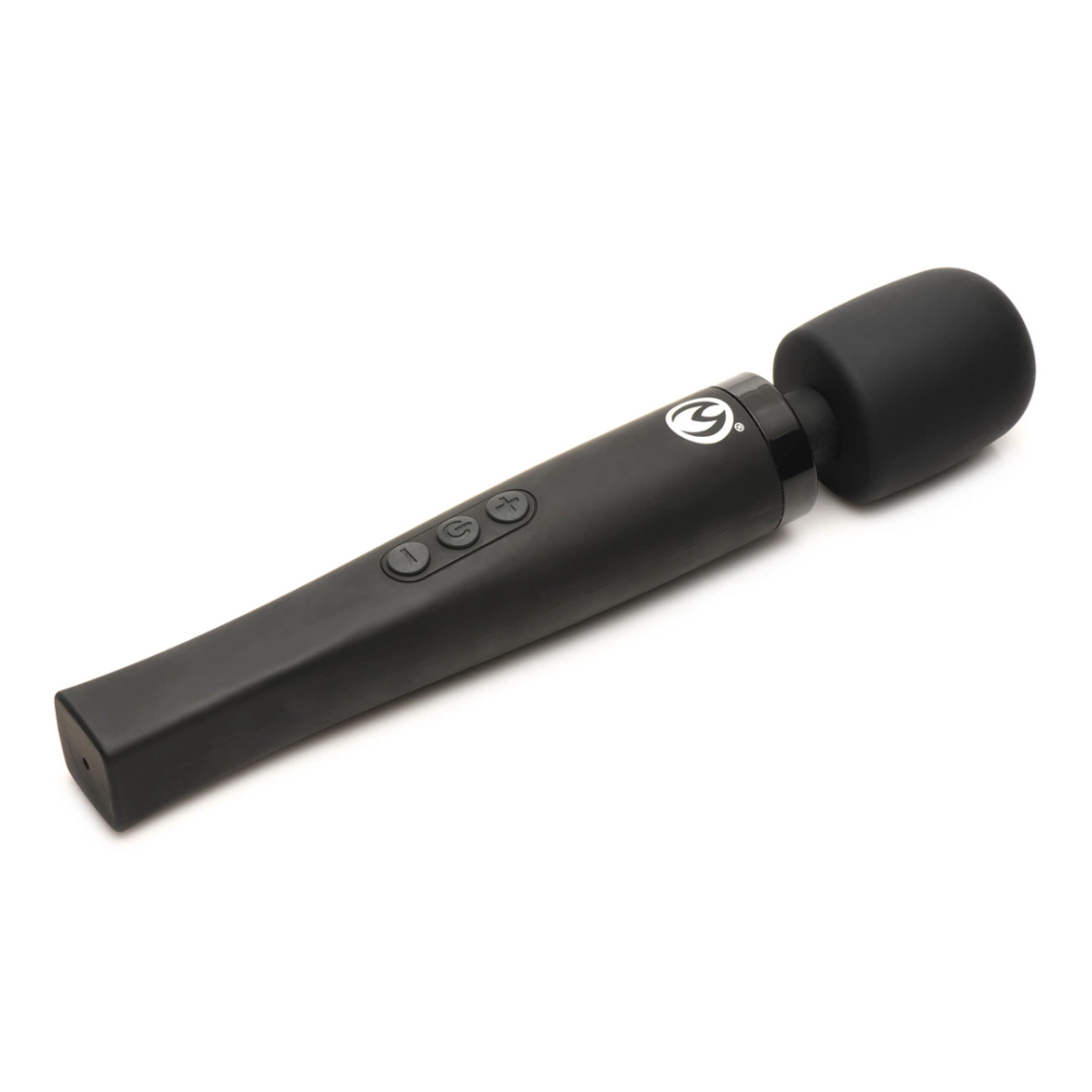 XR Brands Thunderstick Pro - masažer sa vibratorom - crni slika 1