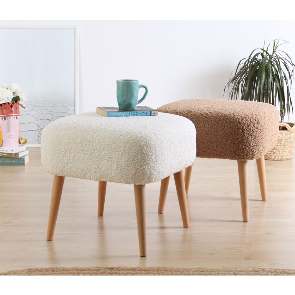 Moouv 7096 - Bijeli Pouf slika 4