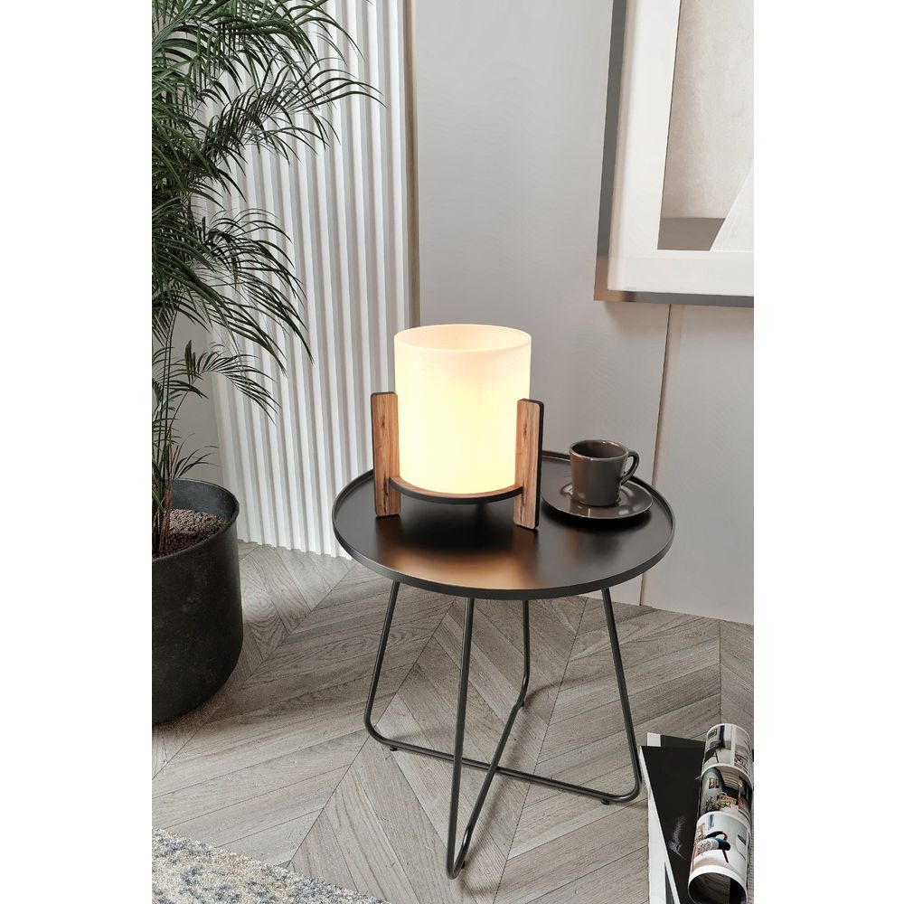 Stolna Lampa od Borovine - Orah slika 1