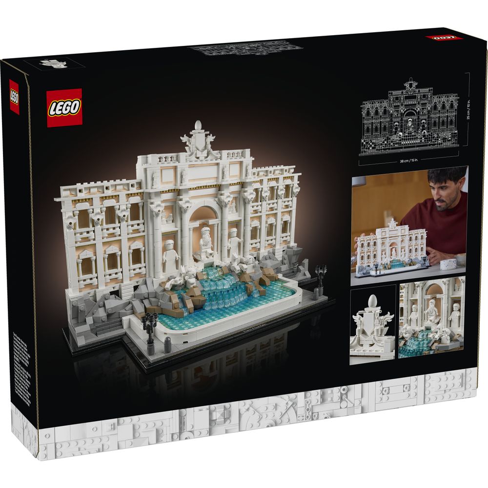 LEGO® ARCHITECTURE 21062 Fontana di Trevi slika 3