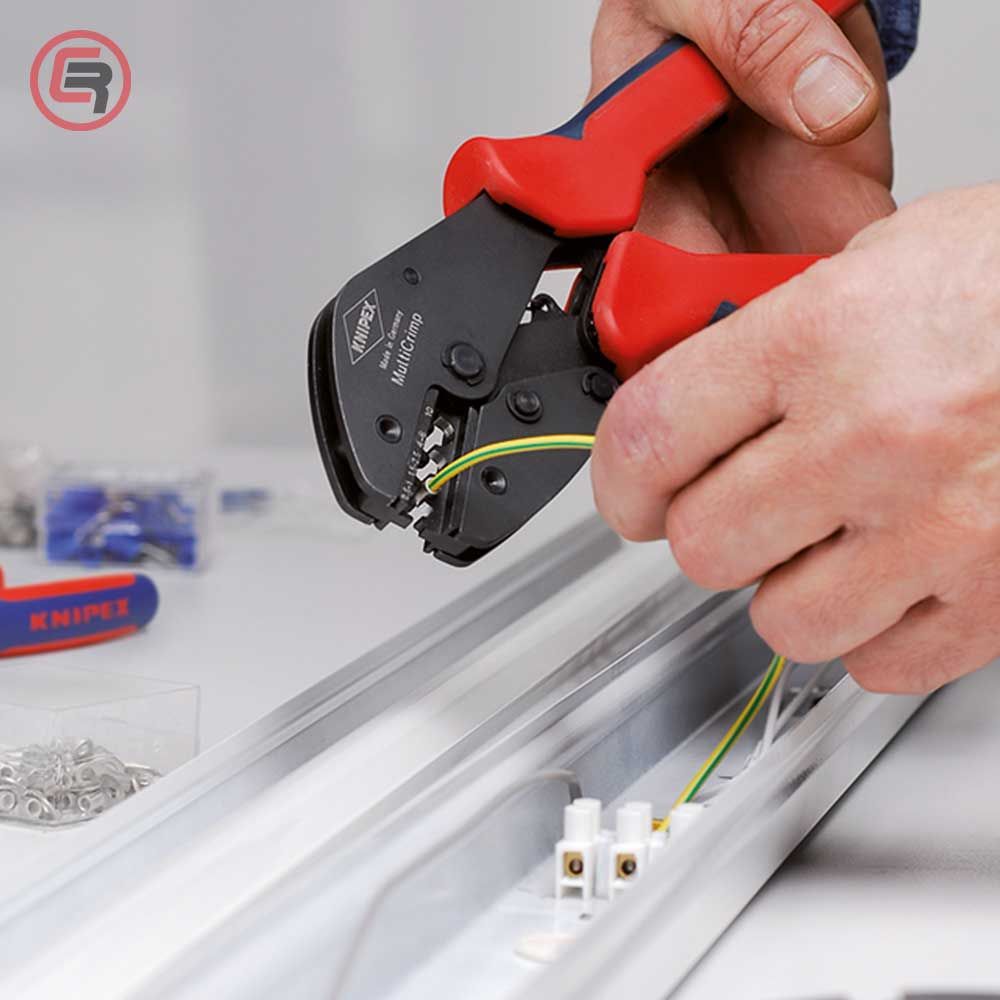 Knipex Kliješta Za Krimpanje Sa Izmjenjivim Ulošcima MultiCrimp - 97 33 02 slika 7