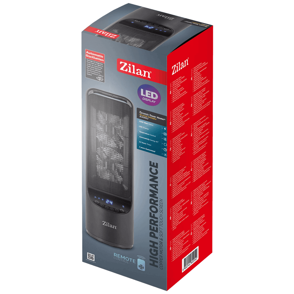 Zilan Grijalica sa keramičkim grijačem, 2000 W - ZLN2052 slika 2
