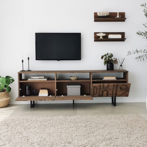 Woody Fashion TV jedinica, Aristo - Walnut slika 9