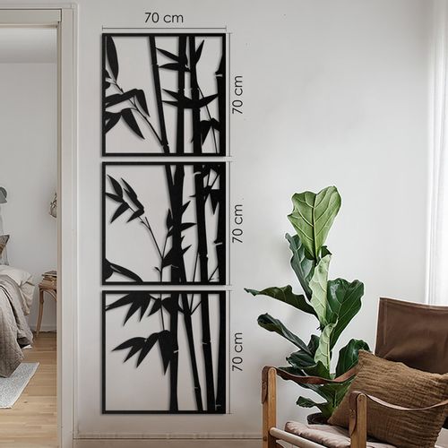 Wallity Metalna zidna dekoracija Bamboo - APT041LS slika 2