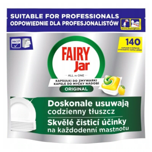 Jar Platinum Plus All in One tablete za perilicu posuđa, 140 kom XXL