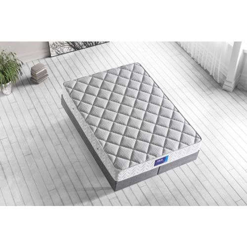 Woody Fashion Madrac, Bijela boja, Blue 140x190 cm Double Size Luxury Firm Mattress slika 3