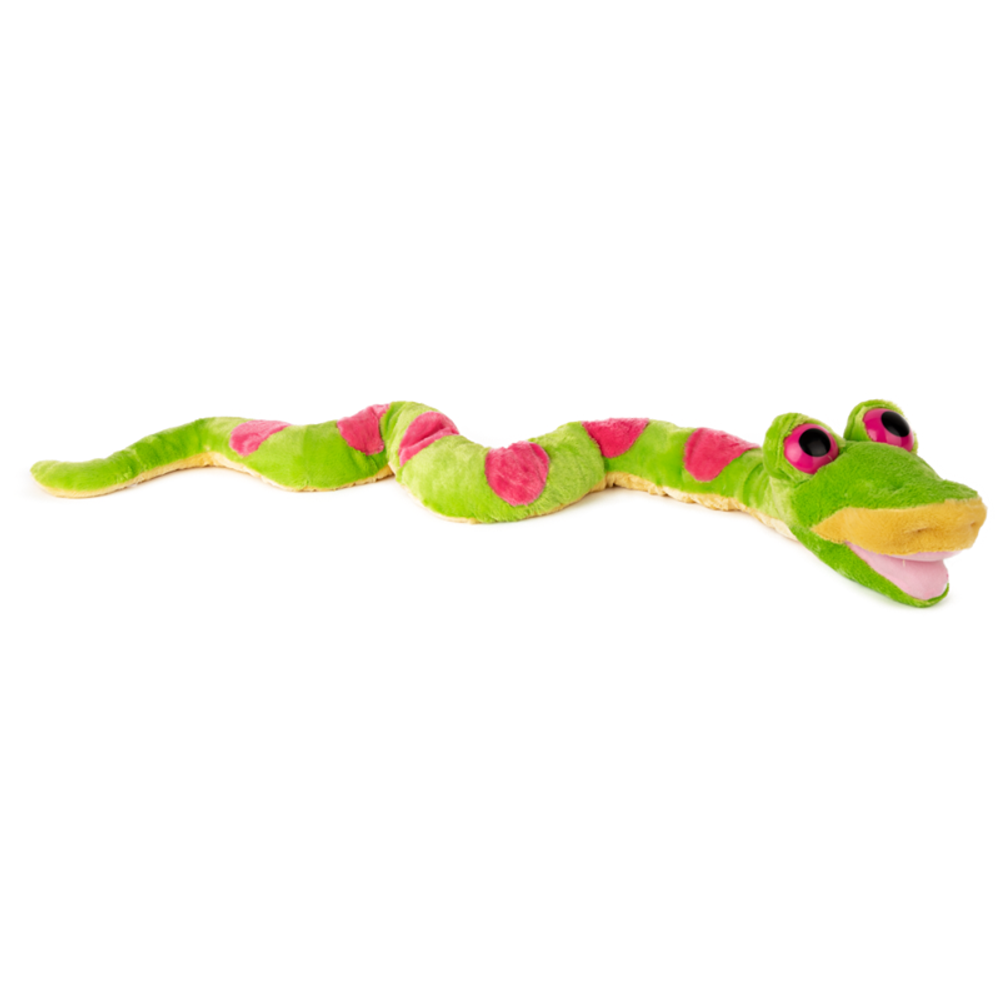 AMEK Plišana igračka Zmija 114cm, Zelena slika 1