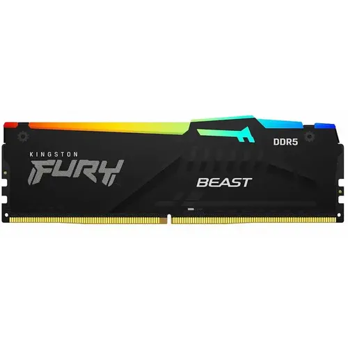 Kingston Fury Beast RGB KF560C40BBK2-64 Memorija DDR5 64GB (2x32GB) 6000MT/s  slika 2