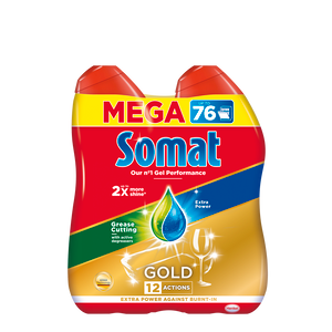 Somat Gold Gel Antigrease XXL 2x684ml, 76wl