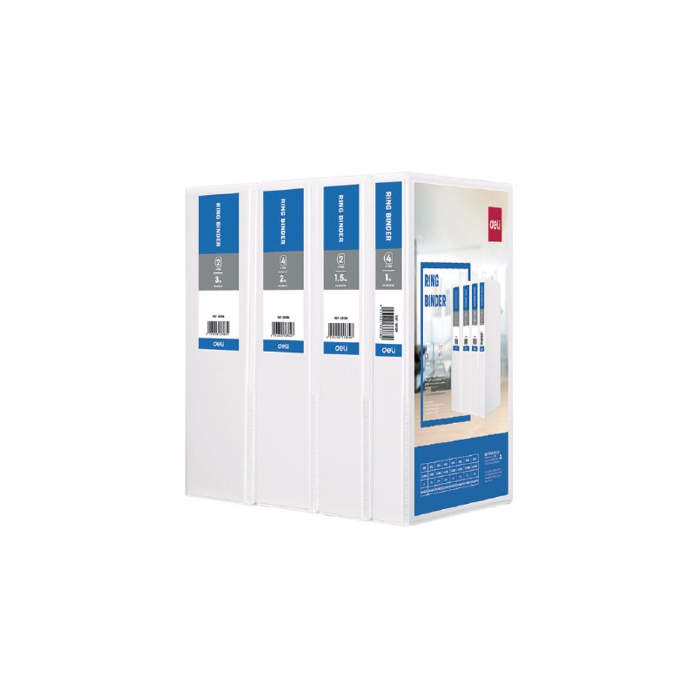 Deli Mapa sa 4 ringle 2,5 cm E5612N slika 1
