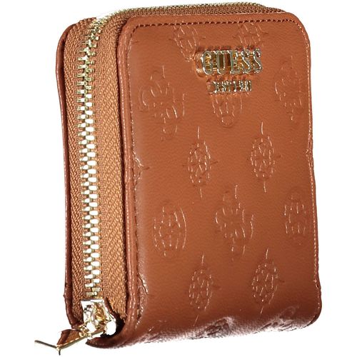 GUESS JEANS WALLET WOMAN BROWN slika 3